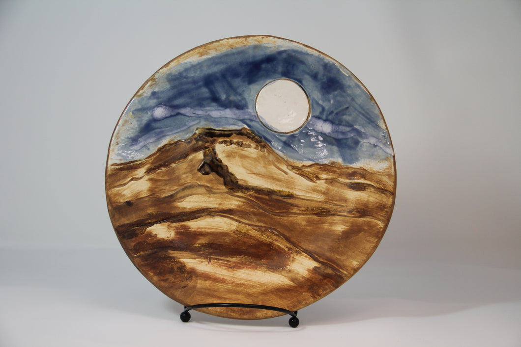 Wyoming Landscape Plate